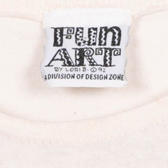 Fun Art VTG Thanksgiving Turkey TShirt M Womens Long Sleeve Pumpkins Pilgrims - Picture 5 of 6